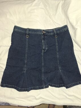 Levi's Dark Blue Denim Skirt